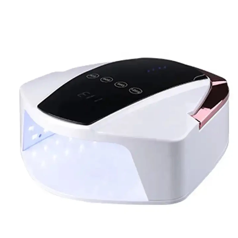 96W Wireless Nail Lamp Dryer Rechargeable Gel Lamp Professional UV Led Lamp Gel Polish Nail Drying for All Nail Polish 15600mAh