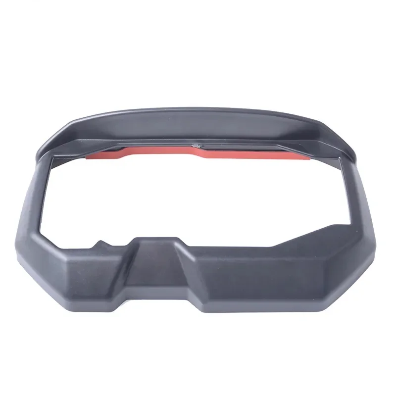 

Suitable for The G310GS motorcycle features a stable quality black dashboard protective shield that wraps around the sun visor
