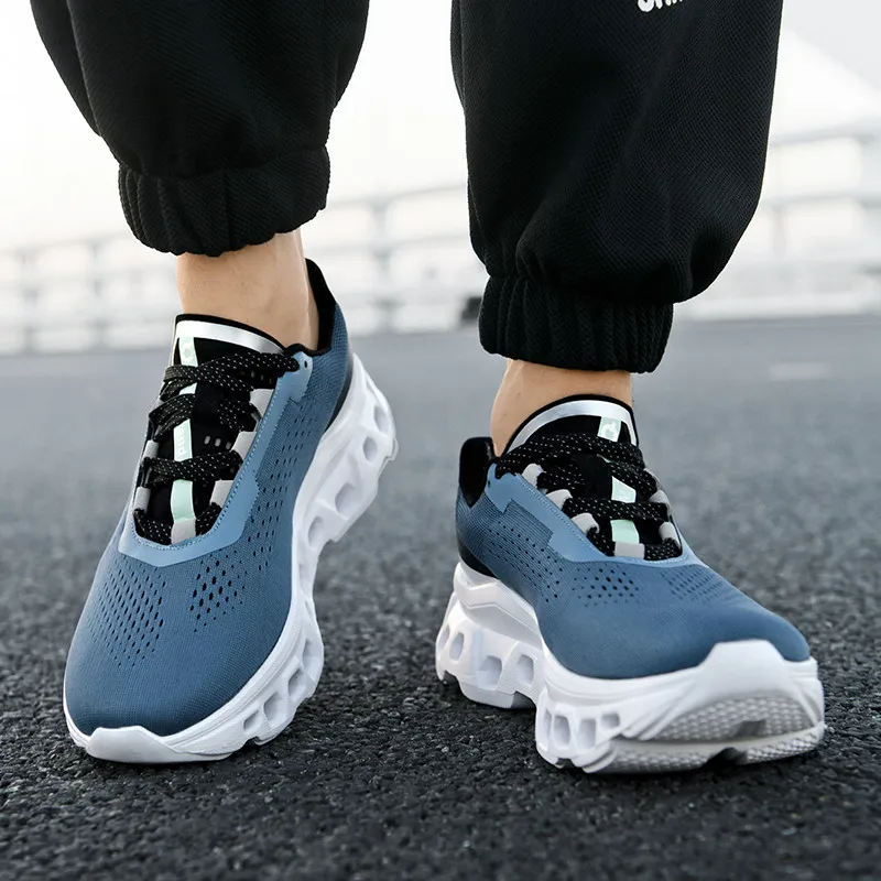 Men's Cushioning Running Shoes Lightweight Athletic Casual Sneakers Male Non-Slip Sports Shoes Outdoor Travel Walking Shoes image 5