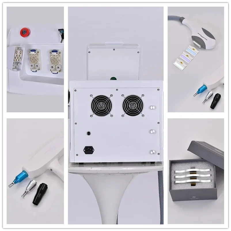 Multifuncional 2 em 1 equipamento de beleza profissional ipl opt remoção do cabelo nd yag laser tatuagem remoção pico segunda máquina 2025