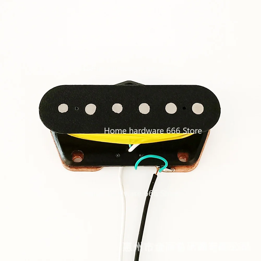 Electric Guitar Bass TL Series Bridge Single Coil Pickup, Guitar Six-string Black Pickup