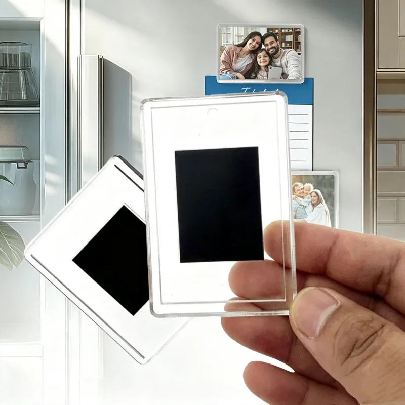 40pcs Acrylic Refrigerator Magnet Picture Frame / DIY Acrylic Fridge Magnetic Photo Frames / DIY Photo Display Holder
