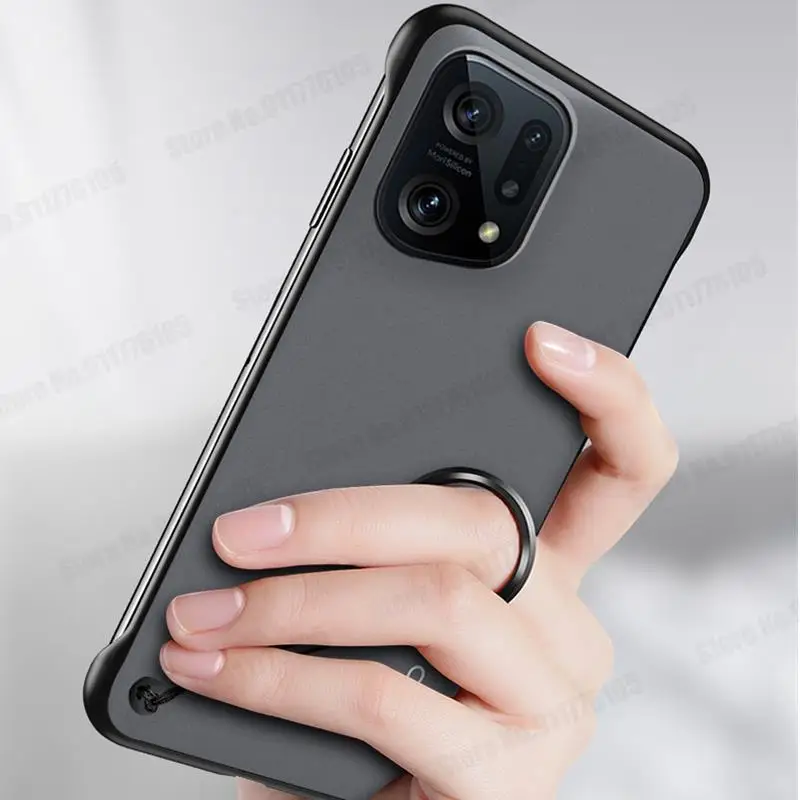 For Oppo Find X5 Pro Frameless Matte Phone Case For Find X5 Ultra Slim Hard PC Protective Cover for Find X5 Pro Borderless Cover