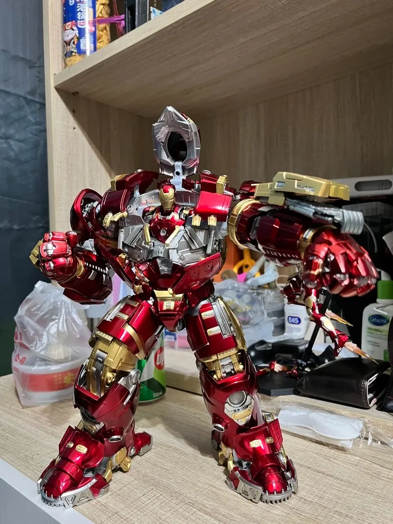 

Avengers Anime Figure Iron Man Mark Hulkooster 1/12 Armor Assembly Action Figures Doll Kid Trendy Toy Perfect Surprise Gift