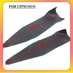 New Pattern Pedal Leather Non-slip Rubber Leather Anti-skid Practical Foot Pad For Citycoco Electric Scooters Pedal Accessories