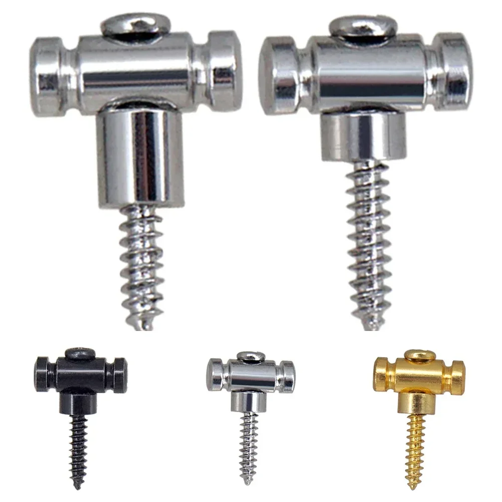 Guitar Parts String Retainers Accessories With Screws For Electric Guitars Metal Parts Roller String Trees Wear Resistant