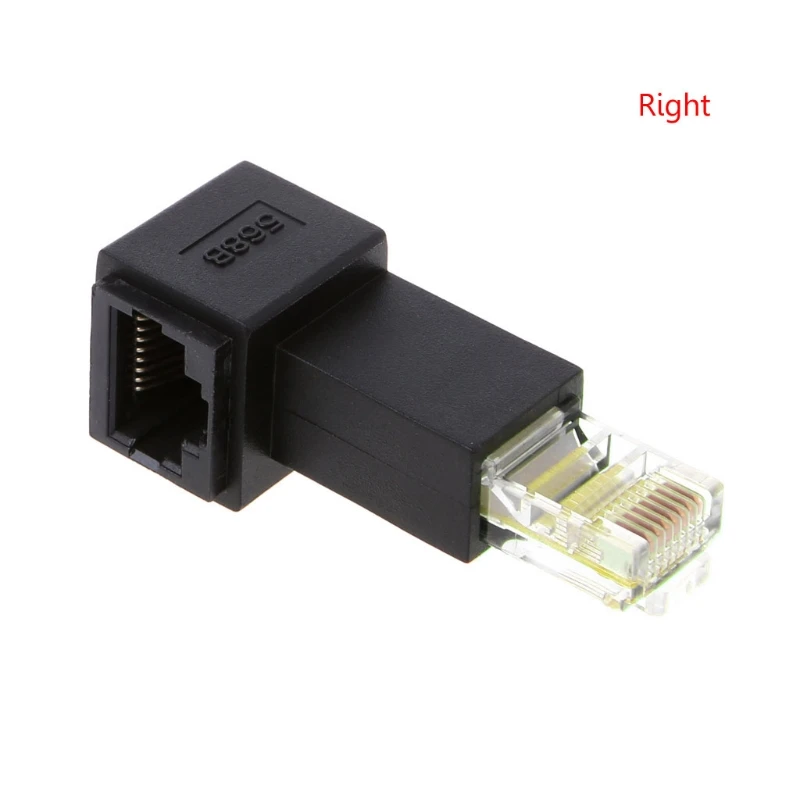 Acoplador Ethernet RJ45 para adaptador extensor cable Ethernet Cat5e macho a
