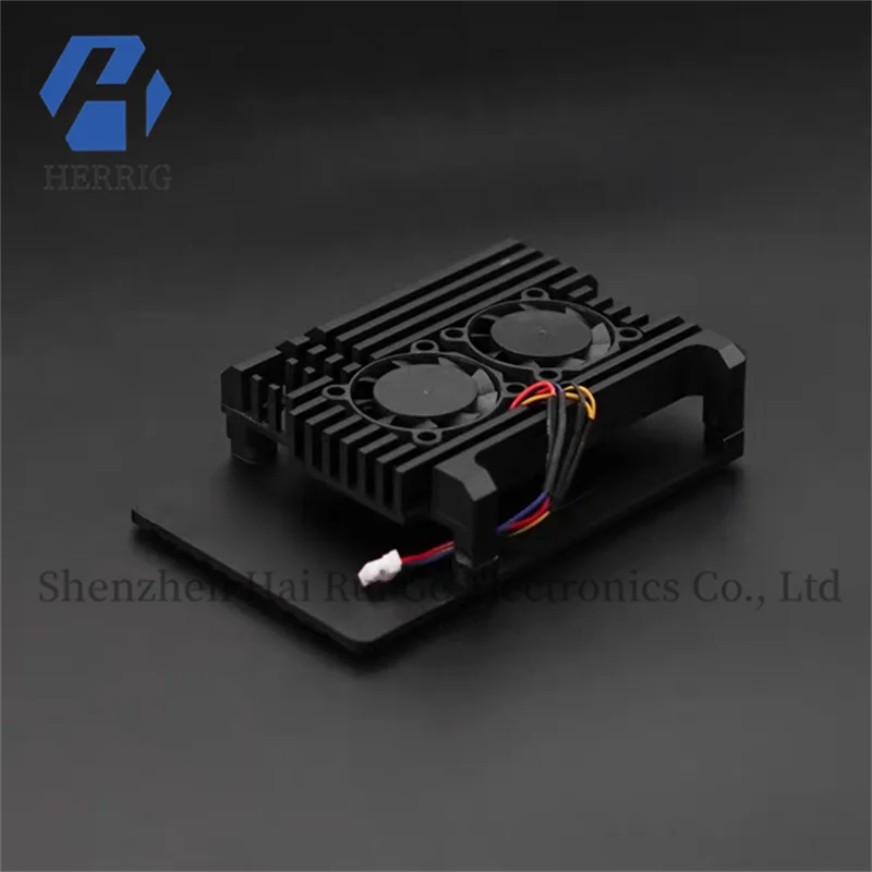 Raspberry Pi 5 Metal Case (Dual Fan)