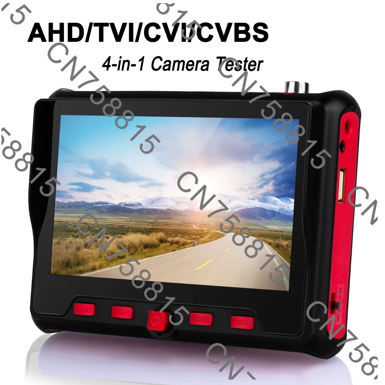 

CCTV Tester 4-in-1 Camera Tester 8MP AHD TVI CVI Engineering Treasure Monitoring