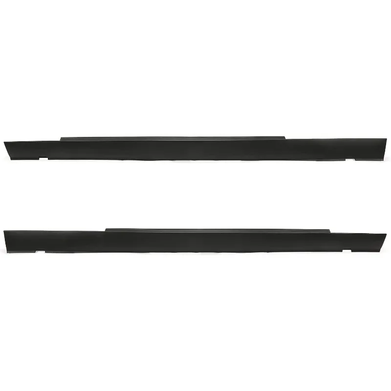 Door Exterior Rocker Panel Guard Trim Replacement for 2008-2014 Dodge Challenger Side Skirt Extension Body Kit