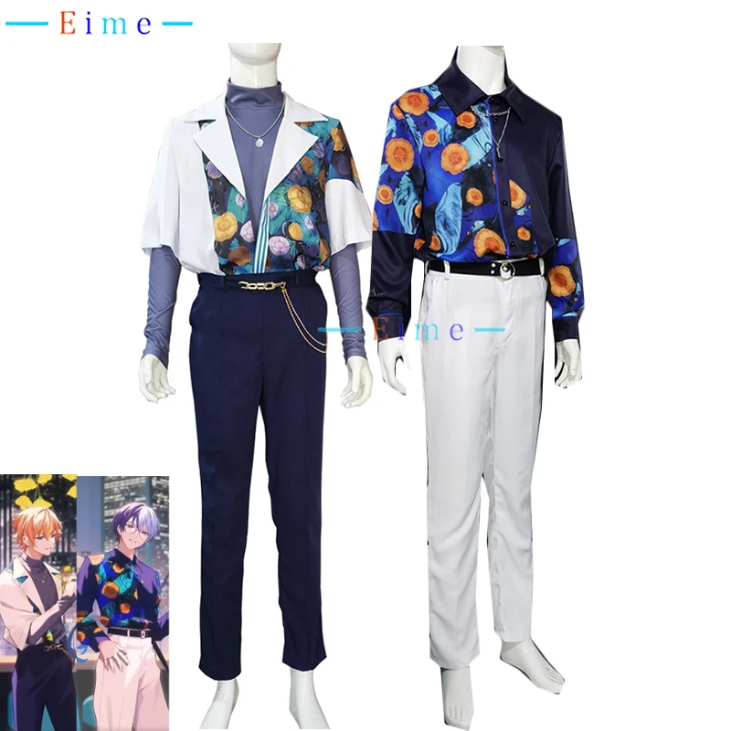 

PJSK Shinonome Akito Aoyagi Toya Cosplay Project Sekai Cosplay Costume Cute Pajamas Party Suits Halloween Uniforms Custom Made