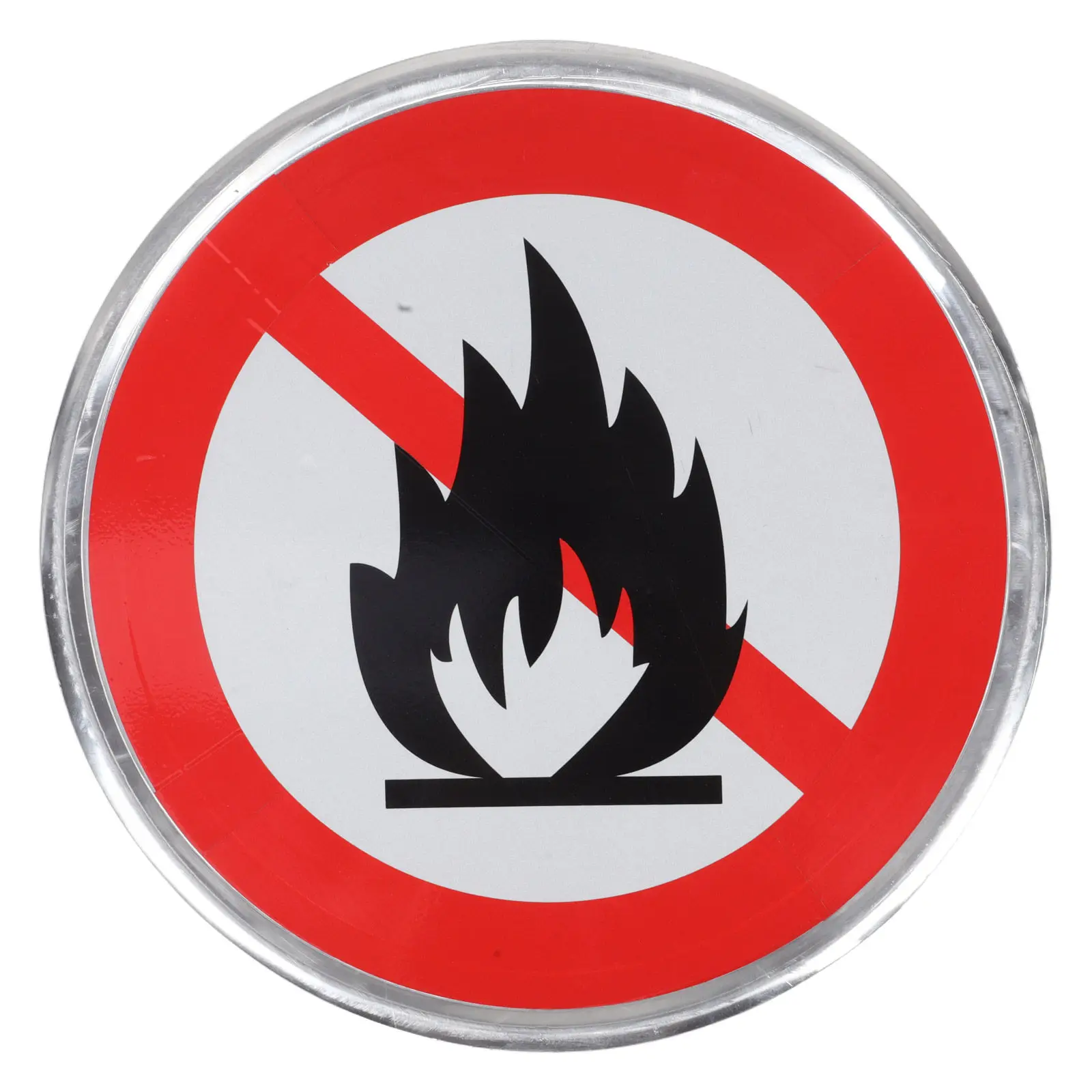 

Знак предупреждения об опасности 30 см, алюминиевый, водонепроницаемый, для использования на открытом воздухе, для кемпинга, походов, без открытого огня