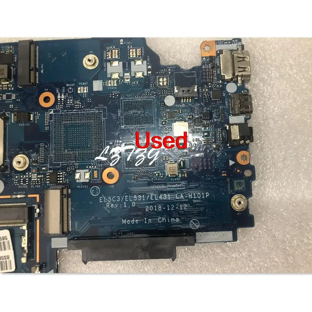 For Lenovo Ideapad S340-14IWL Laptop Motherboard With CPU I5-8265U UMA RAM 4G FRU 5B20S42010