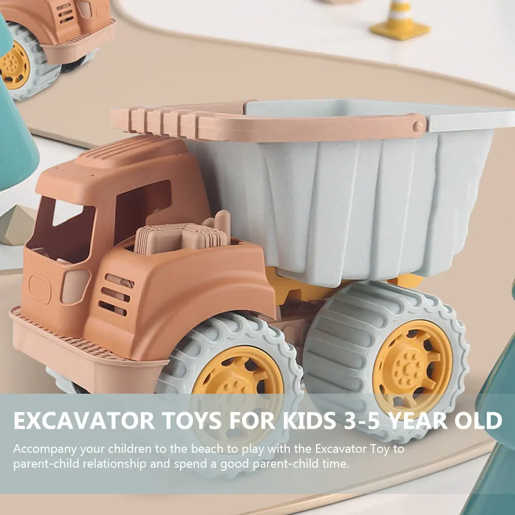 

Sand Digging Excavator Beach Truck Construction Vehicle Lightweight Portable Outdoor Play Sand Digging Car for Kids