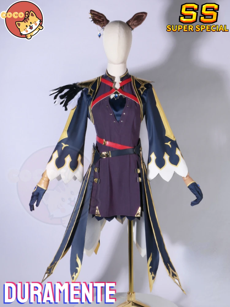 Uma Musume Duramente Cosplay Costume Game Pretty Derby Cosplay Duramente Hammer Dress Duramente Cosplay Wig CoCos-SS