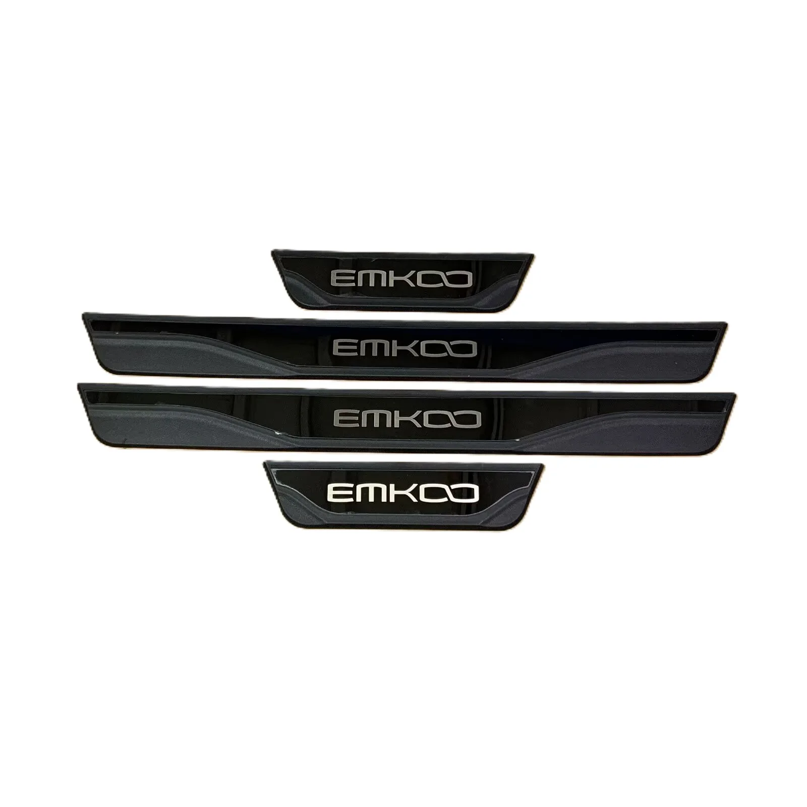For GAC EMKOO 2023 2024-2027 1.5 2.0 Car Door Sill Plate ABS Stainless Steel Protector Trim Sticker Spare 3d Auto Part Accessory