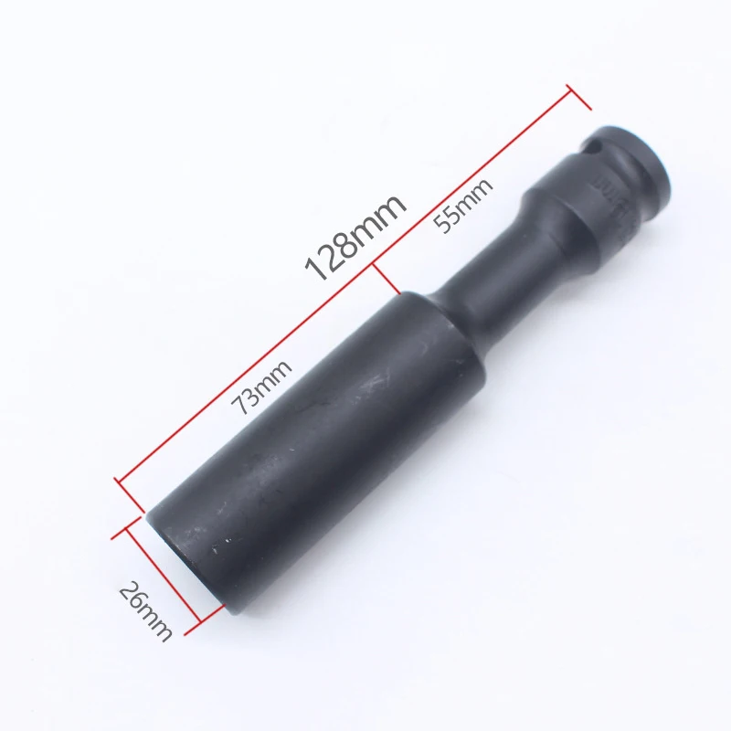 Clé à douille à entraînement 1/2, tête à douille hexagonale 8-19mm, outils de retrait de pneus, adaptateur, convertisseur de clé