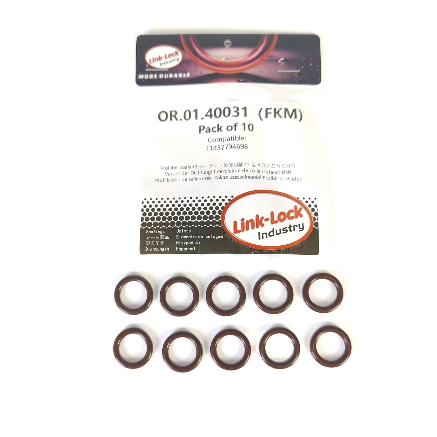 10PCS Fkm Viton OR.…