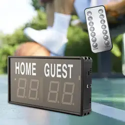 Digital Scoreboard Mini LED Scoring Electronic Scoreboard Score Board Score for Ping Pong Home Tennis Baseball Cornhole