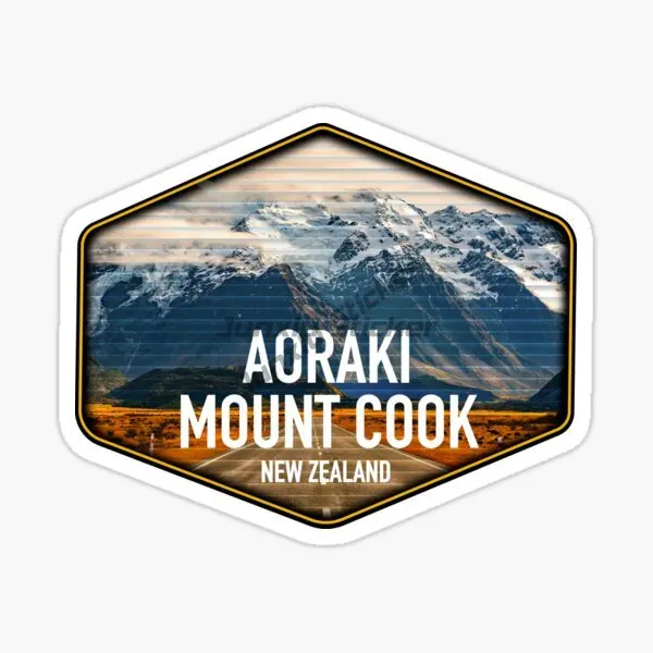 

Mount Cook Adventure New Zealand Olaki Mount Cook National Park Landscape Vinyl Self-adhesive Decals