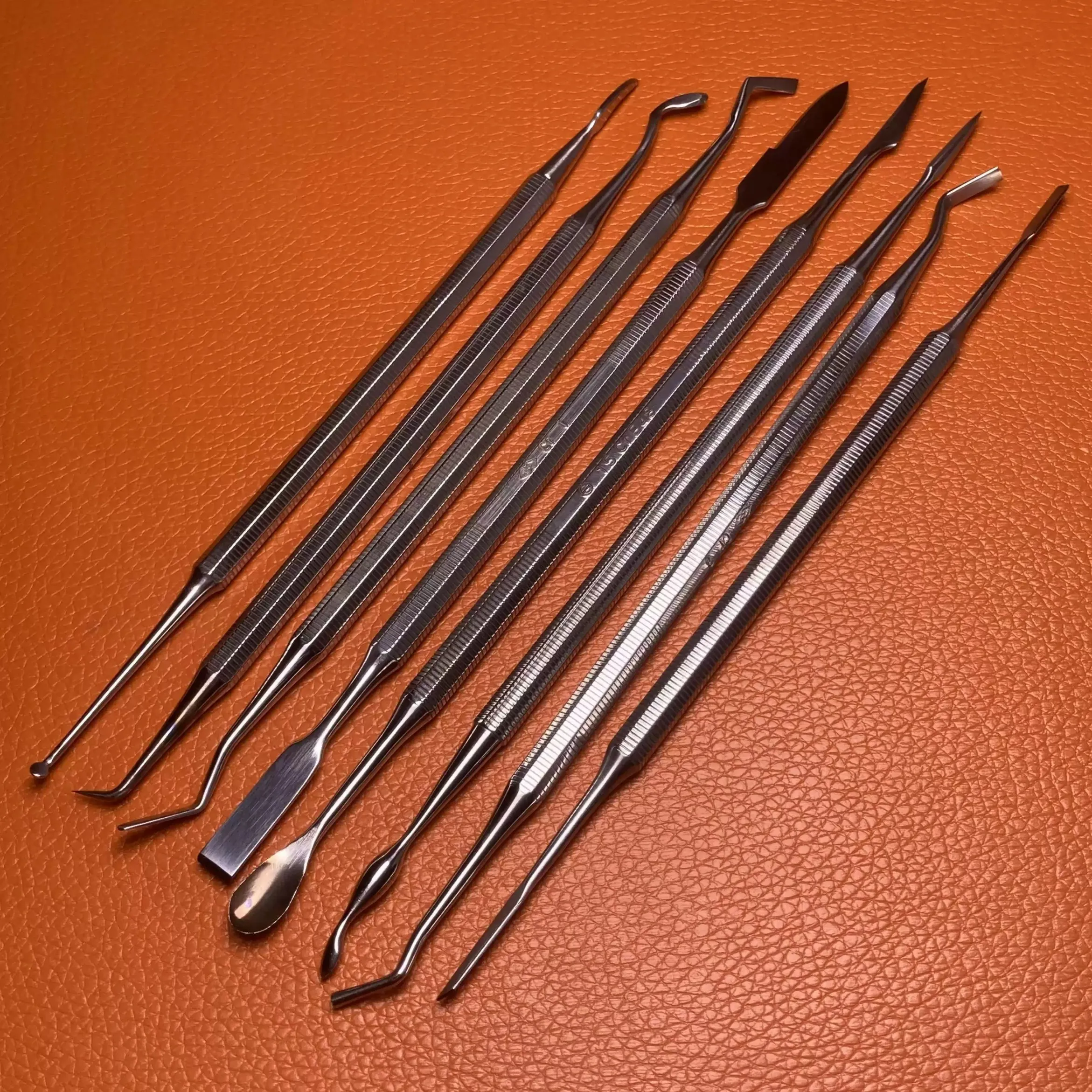 مجموعة أدوات نحت احترافية لصنع المجوهرات، تتضمن سكاكين النحت والملف والمغرفة للنماذج الأولية وعملية الصب #5