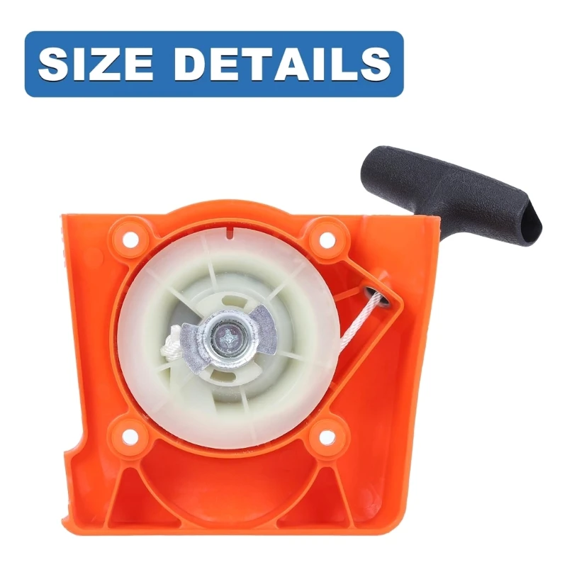 

Recoil Starter Assembly Upgrades For 560BFS 570BFS Backpack Blower Machines C7AC