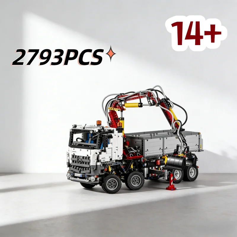 

IN STOCK 2793PCS Tech Heavy Duty Mechanical Motorized Truck 42043 Assembly Bricks Build Model DIY Toys Kids Party Birthday Gifts