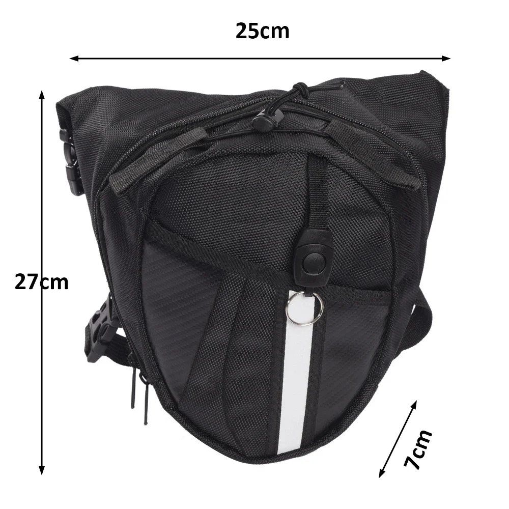 Motorcycle Bag Waterproof Waist Pack Men Fanny Thigh Canvas Belt Outdoor Bike Man Adjustable Leg Bag Package Moto Bag Dgz