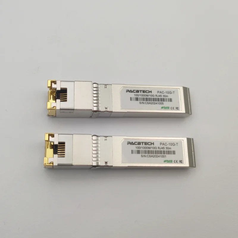 High quality10G SFP to RJ45 Copper Module RJ45 Module SFP SFP-T 10GBase-T Copper SFP 30M For Cisco Mikrotik TP-Link D-Link