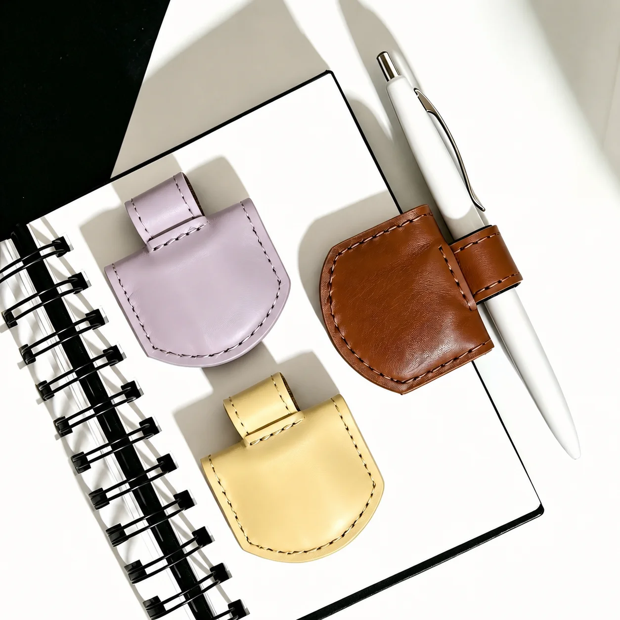 Leather Stationery Lightweight - Pen Holder Magnetic review and price