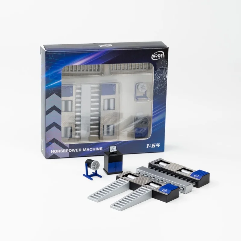 ما قبل البيع * نموذج 1/64 آلة حصان قابل للتعديل قاعدة العجلات نموذج المشهد * شحن أكتوبر