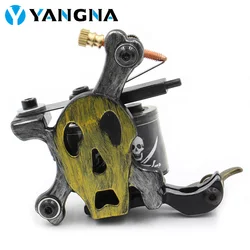 Coil Tattoo Machine 10 Warps Tattoo Coil Machine Gun Lining and Shading Tattoo Machine Gun for Tattoo Needles Tattoo Supplies