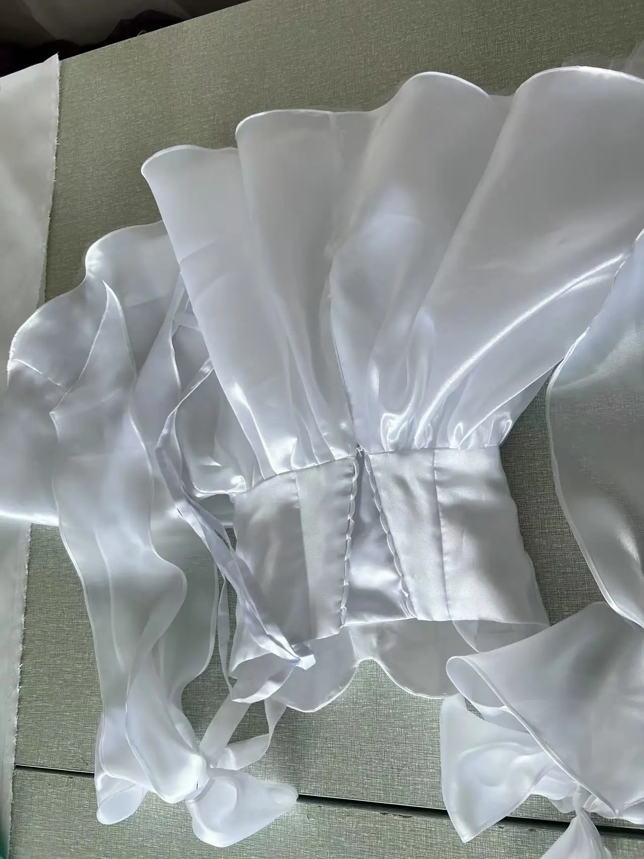 Customized Elegant Organza Wedding Dresses Mini A-Line Short Bow Straps Sweetheart Bridal Gowns Backless Sleeveless Bride Dress