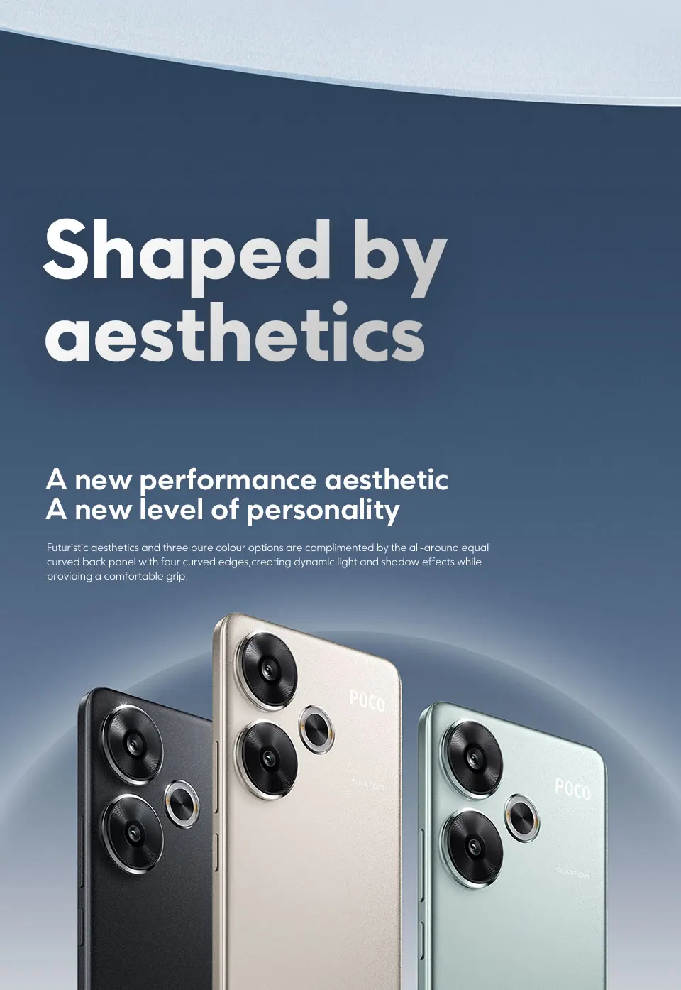 POCO F6 Smartphone Snapdragon®8s Gen 3 50MP Camera 6.67" 1.5K 120Hz DotDisplay 90W charging 5000mAh 5G NFC