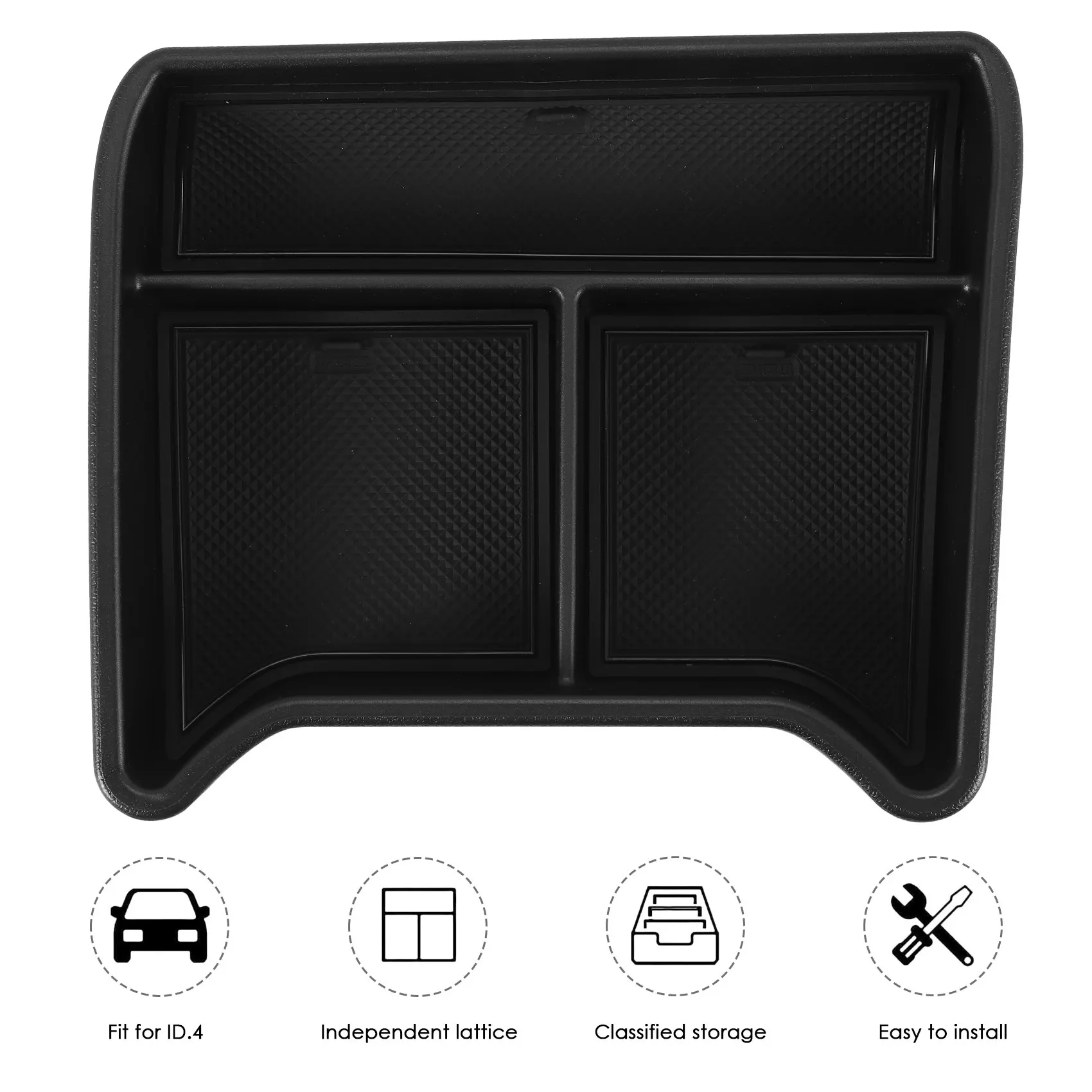 

A51K-Center Console Storage Box For ID.4 ID4 ID 4 Crozz Storage Box Console Central Organizer Tray