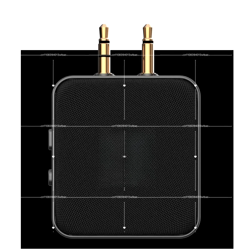 Bluetooth Audio Receiver, Transmitter Adapter 2-in-1 Travel Car TV Audio Aviation Dual Plug
