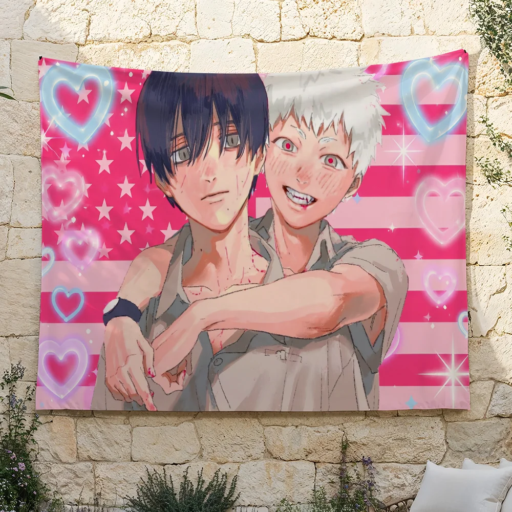 Anime The S-Summer H-Hikaru Died Flagge für Wohnzimmer, Zuhause, Wohnheim, Dekoration, Wand, Outdoor, Camping, Party, Banner, Geschenke