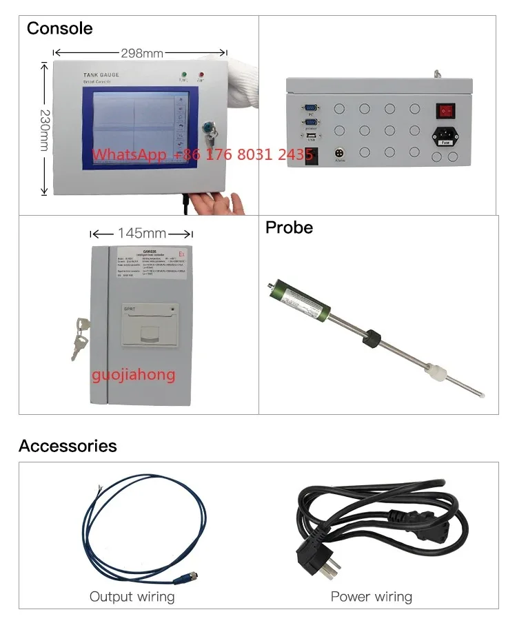 

Hotsale GLT622 Petrol Station Magnetostrictive Fuel Level Sensor with ATG Console