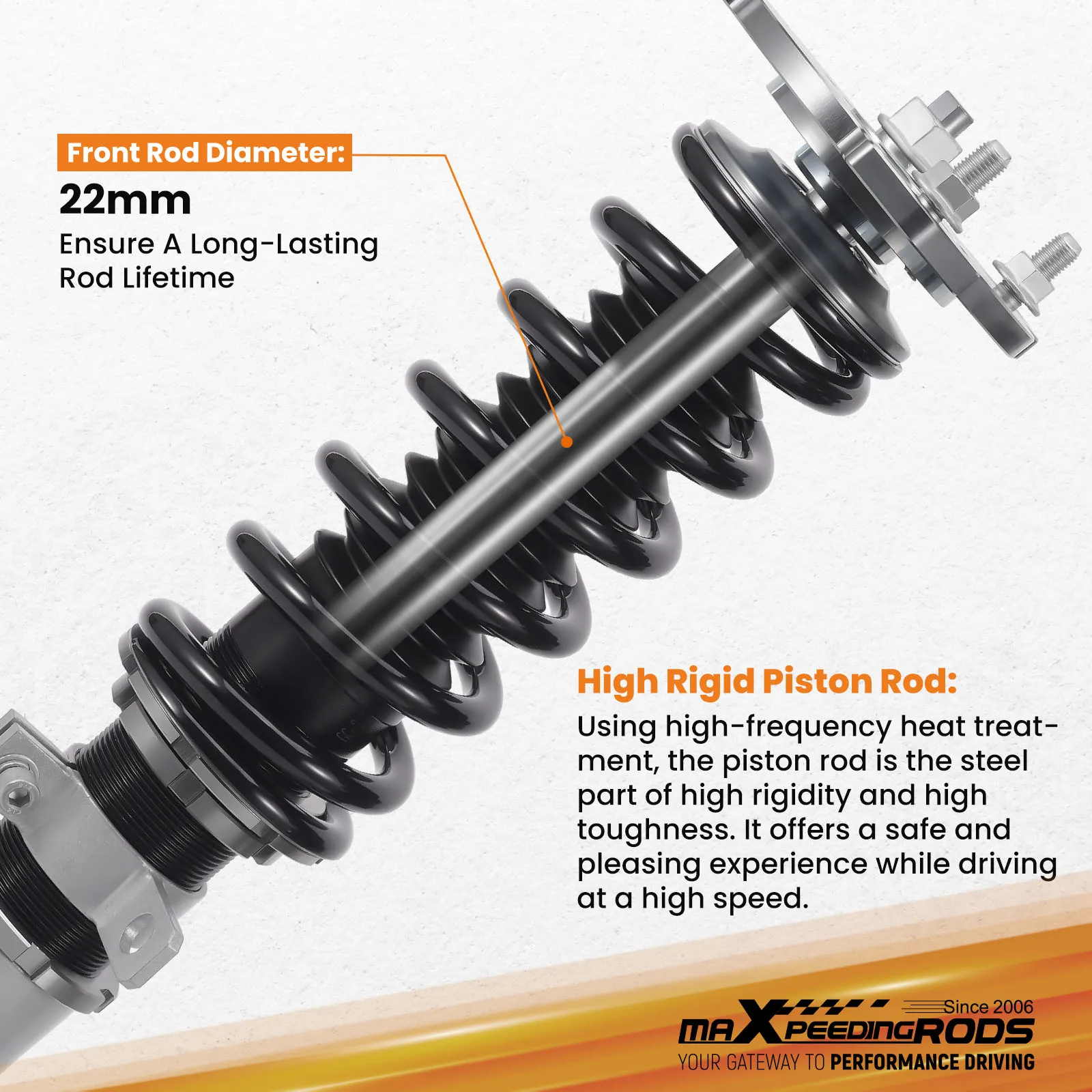 

Maxpeedingrods Shocks & Struts Coilovers Suspension For Buick Century 1997-2005