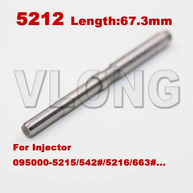 67.3mm Common Rail Valve Rod 5212 Fuel Inyector Valve Piston Stem For Injector 095000-5215 095000-5424 095000-5216 6631