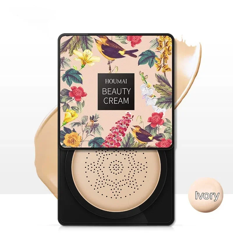 Magic Foundation หัวเห็ด Air Cushion CC ครีมคอนซีลเลอร์กันน้ํา Long Lasting BB ครีมแต่งหน้า