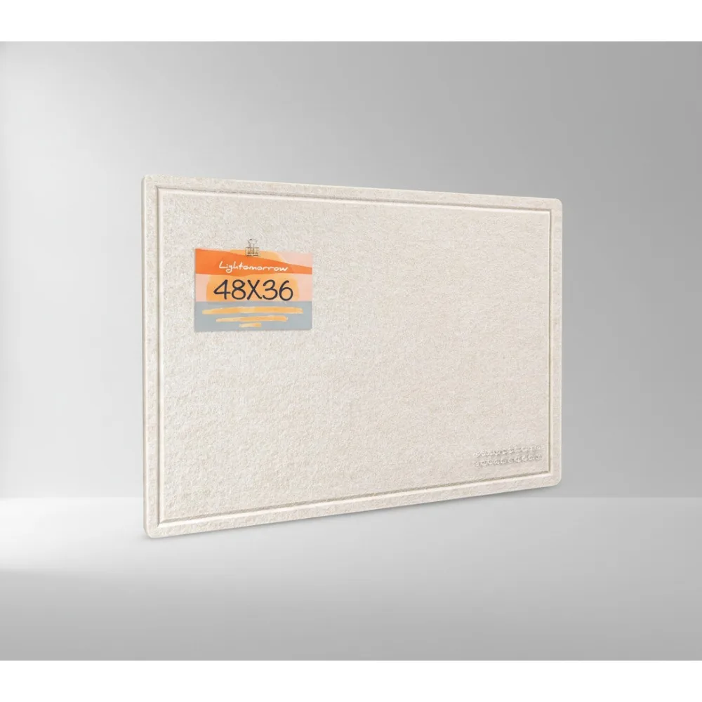 لوحة دبوس لباد كبيرة مقاس 48 × 36 بوصة - عرض صور قابل للطي مع دبابيس ضغط، ديكور حائط ذاتي اللصق للمنزل والمكتب والمدرسة #1