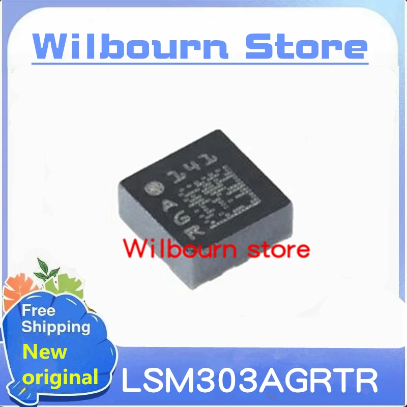 5PCS~50PCS/LOT LSM303AGRTR LSM303AGR AGR LGA-12 Mxsyuan 100% New original