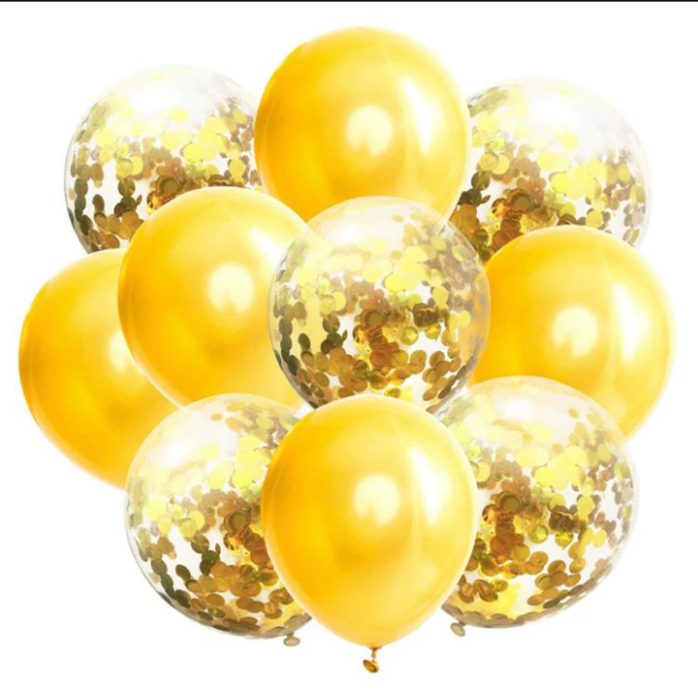 Set di palloncini a elio Festa di San Valentino Matrimonio Addio al celibato Set rosa 10 pezzi Palloncino in lattice verde da 12 pollici 5x