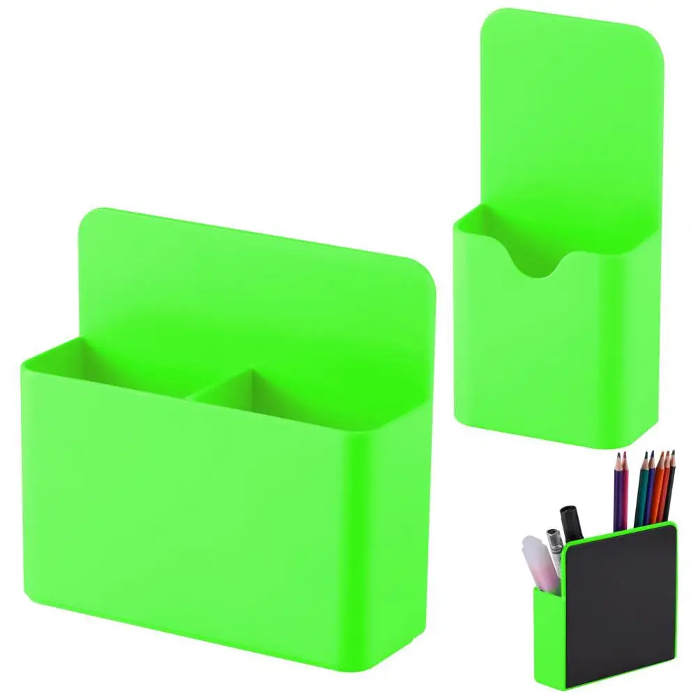 Whiteboard Magnetic Storage Box Durable Magnetic Storage Box Versatile Organizer for Refrigerator Whiteboard Locker