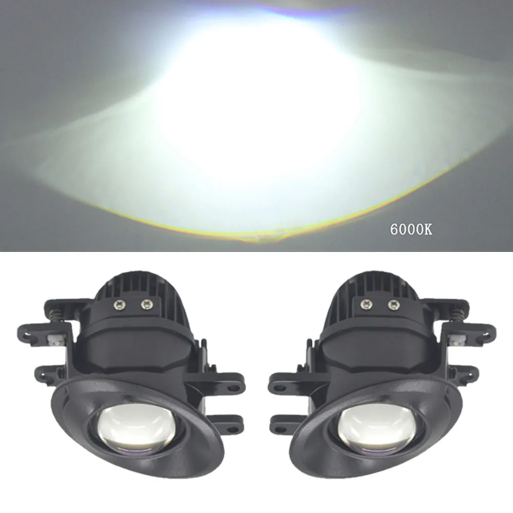 مناسب لـ Toyata Aygo 2005-2008، 2014+ مناسب لـ Toyata Auris 2006 -2017 عدسات مصفوفة LED أضواء الضباب