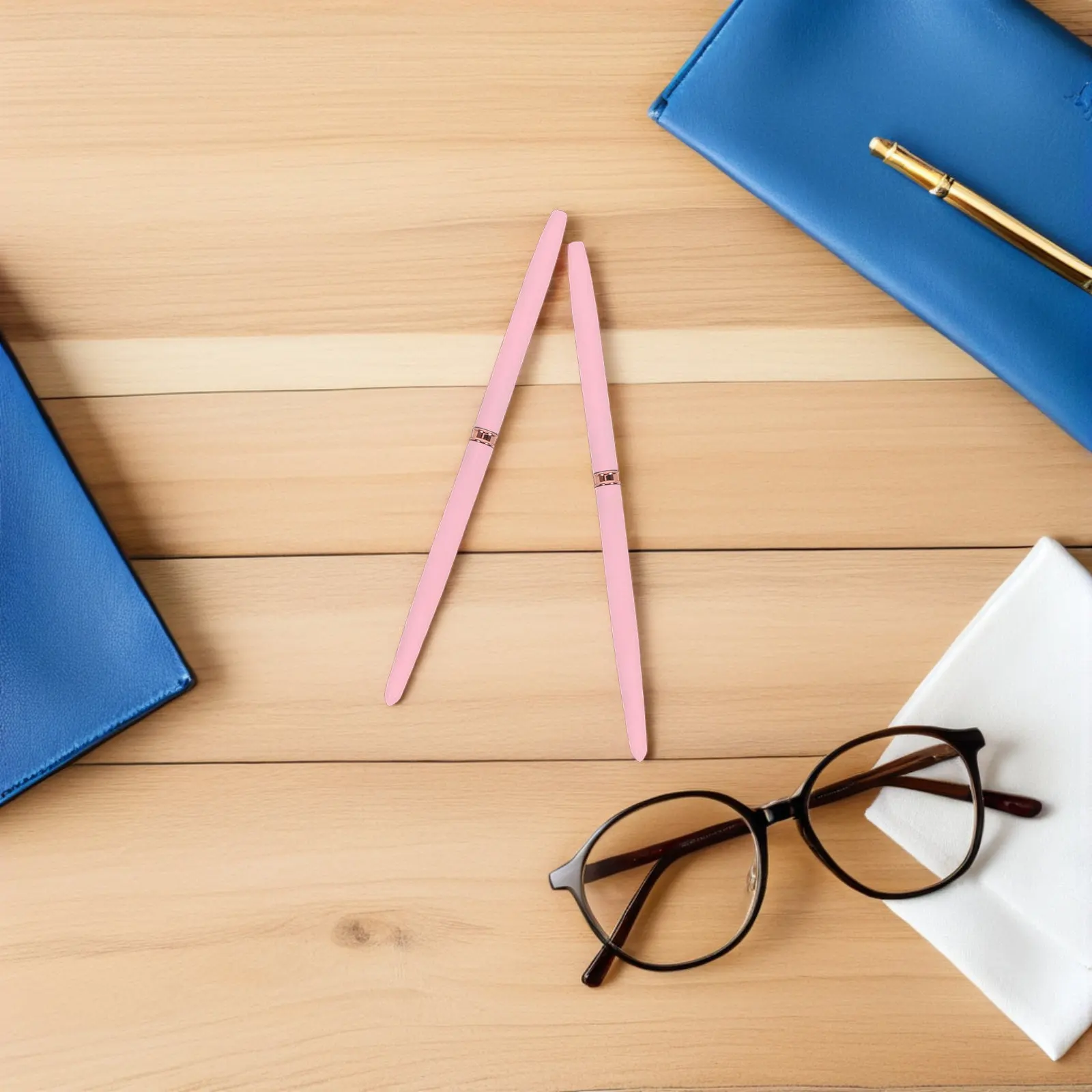 

Набор из 5 кистей для нейл-арта с эргономичными розовыми ручками для тонкой росписи цветов, работы с тонкими линиями и нанесения геля, легко моются