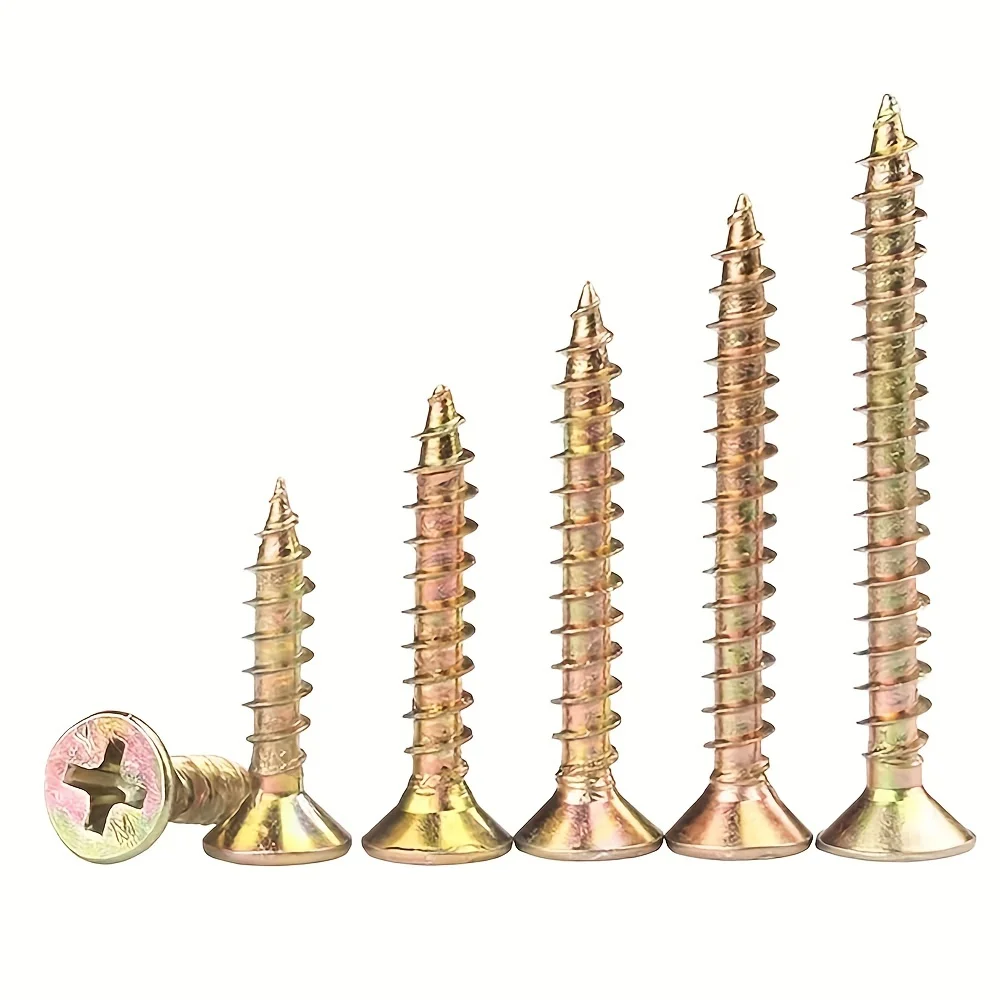 M4 meter flat head self tapping screw combination kit, reinforced self tapping wood screws, metal self tapping screws.