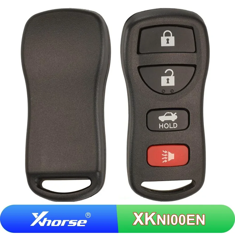 

5/10 Pcs XKNI00EN Xhorse XK Wired Remote Key VVDI Car Key 4 Buttons Universal Car Key For Nissan