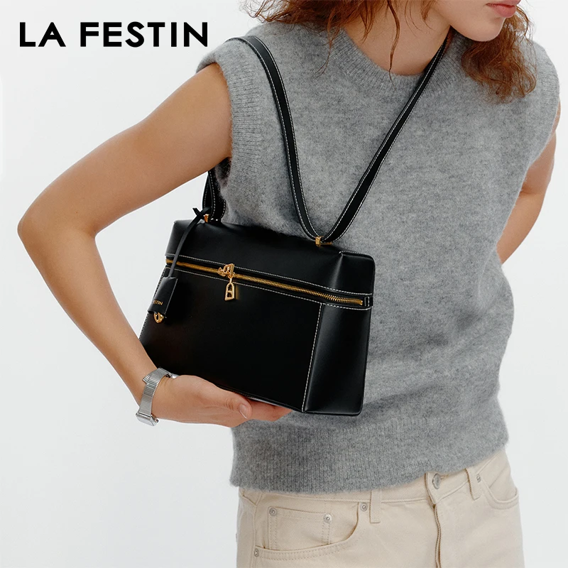 LA FESTIN Original Brand Bags Shoulder Bags Women's Bag 2026 Luxury Handbag Square Bag Large Bag Crossbody Bags